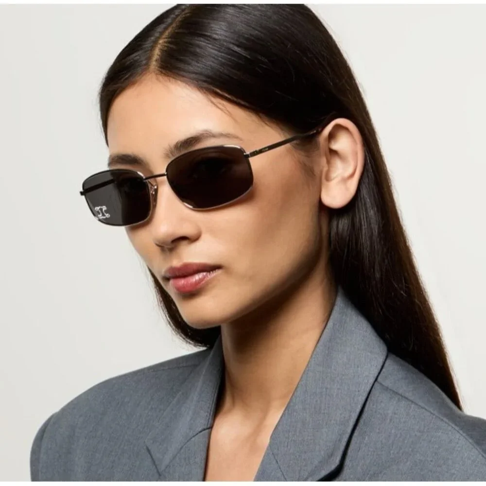NEW CL40285U 16A CELINE SQUARE SUNGLASSES, WOMEN EYEWEAR CELINE - Picture 2 of 11